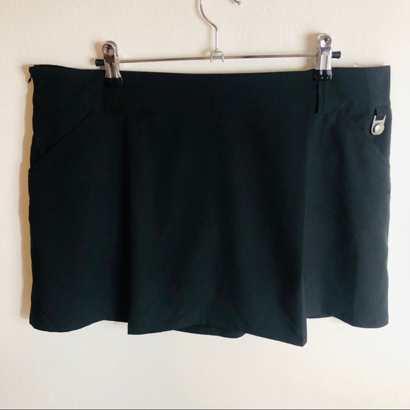 NWOT GOLF AMERICA GOLF SKIRT BLACK SIZE 14 - Picture 2 of 8
